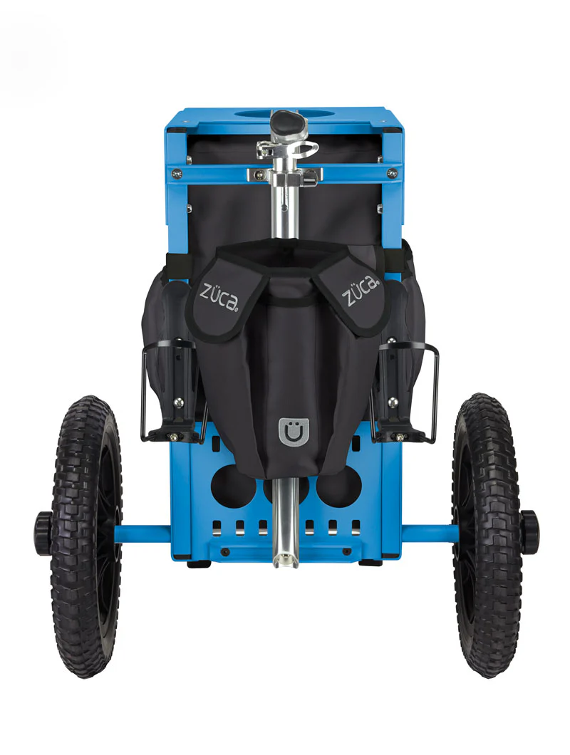 Disc Golf Cart Gunmetal/Blue Blue Bundle - Image 3