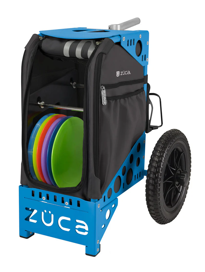 Disc Golf Cart Gunmetal/Blue Blue Bundle - Image 4