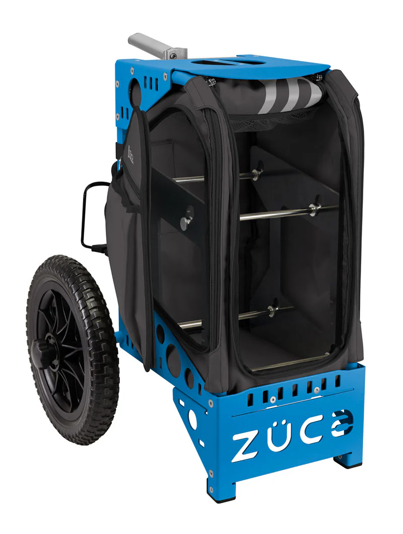 Disc Golf Cart Gunmetal/Blue Blue Bundle - Image 5