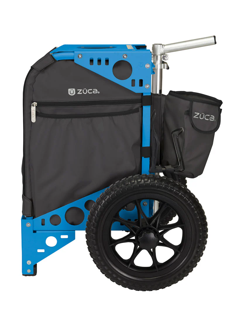 Disc Golf Cart Gunmetal/Blue Blue Bundle - Image 6